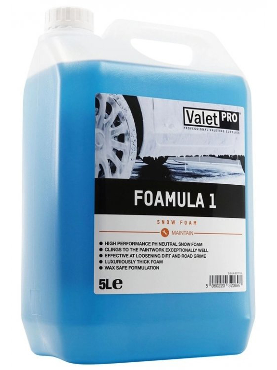 ValetPro Foamula 1 Snow Foam 5000ml - Aktívna pena