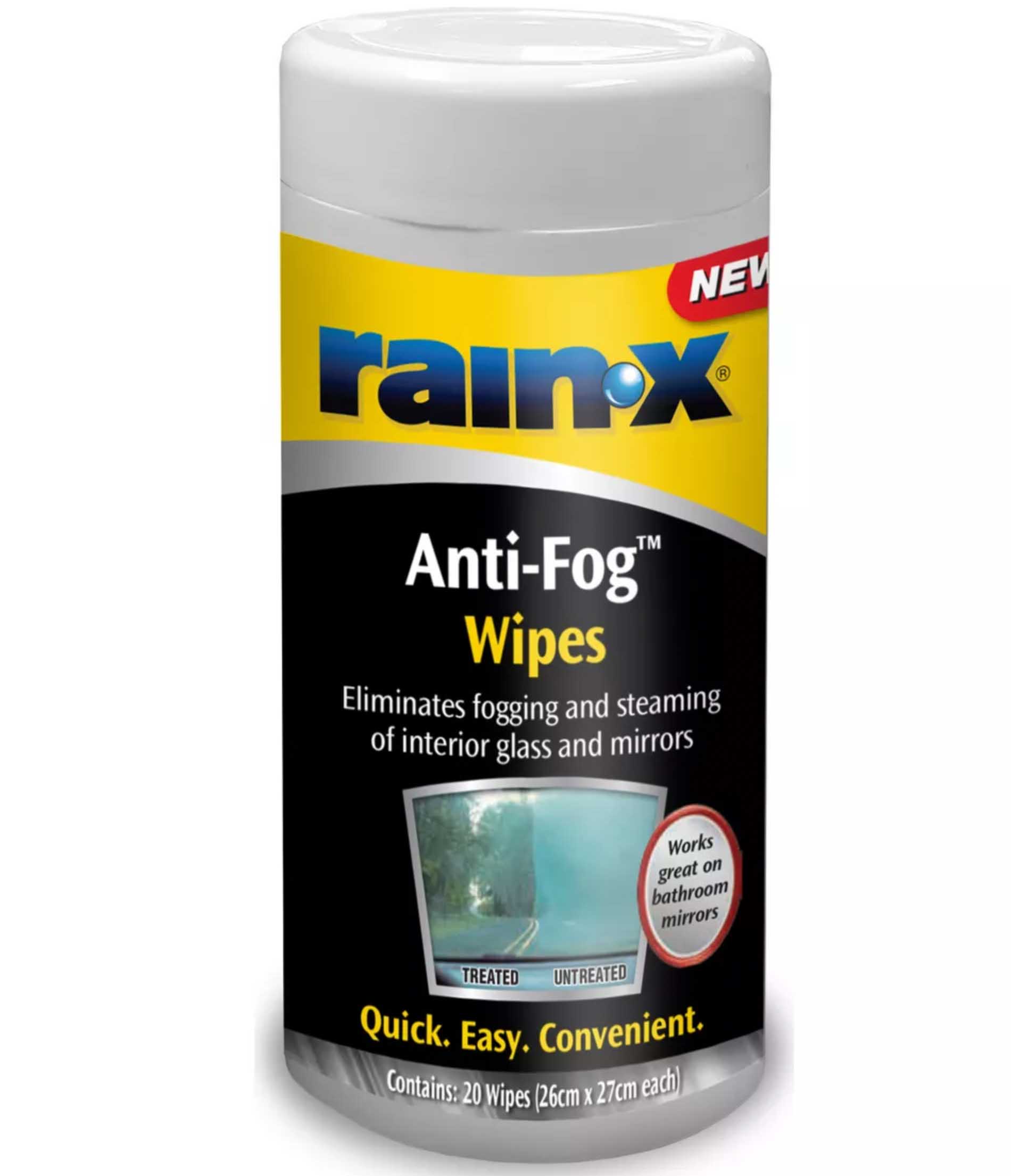 Rain-X Anti-Fog Wipes - Obrúsky proti zahmleniu